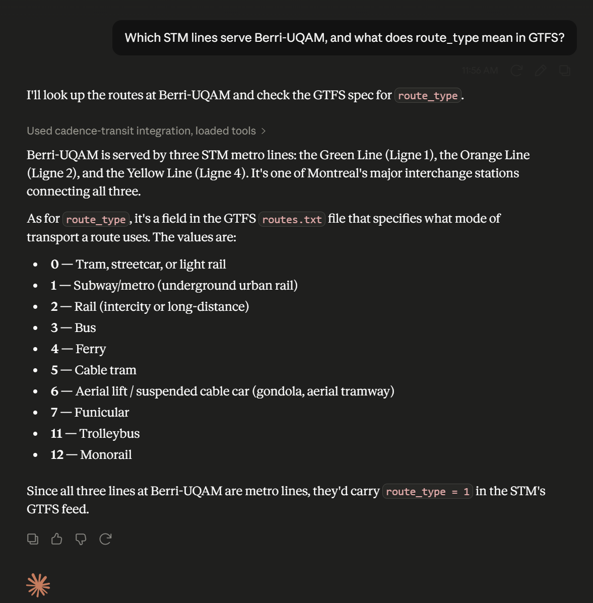 Cadence tools used inside Claude Desktop via MCP